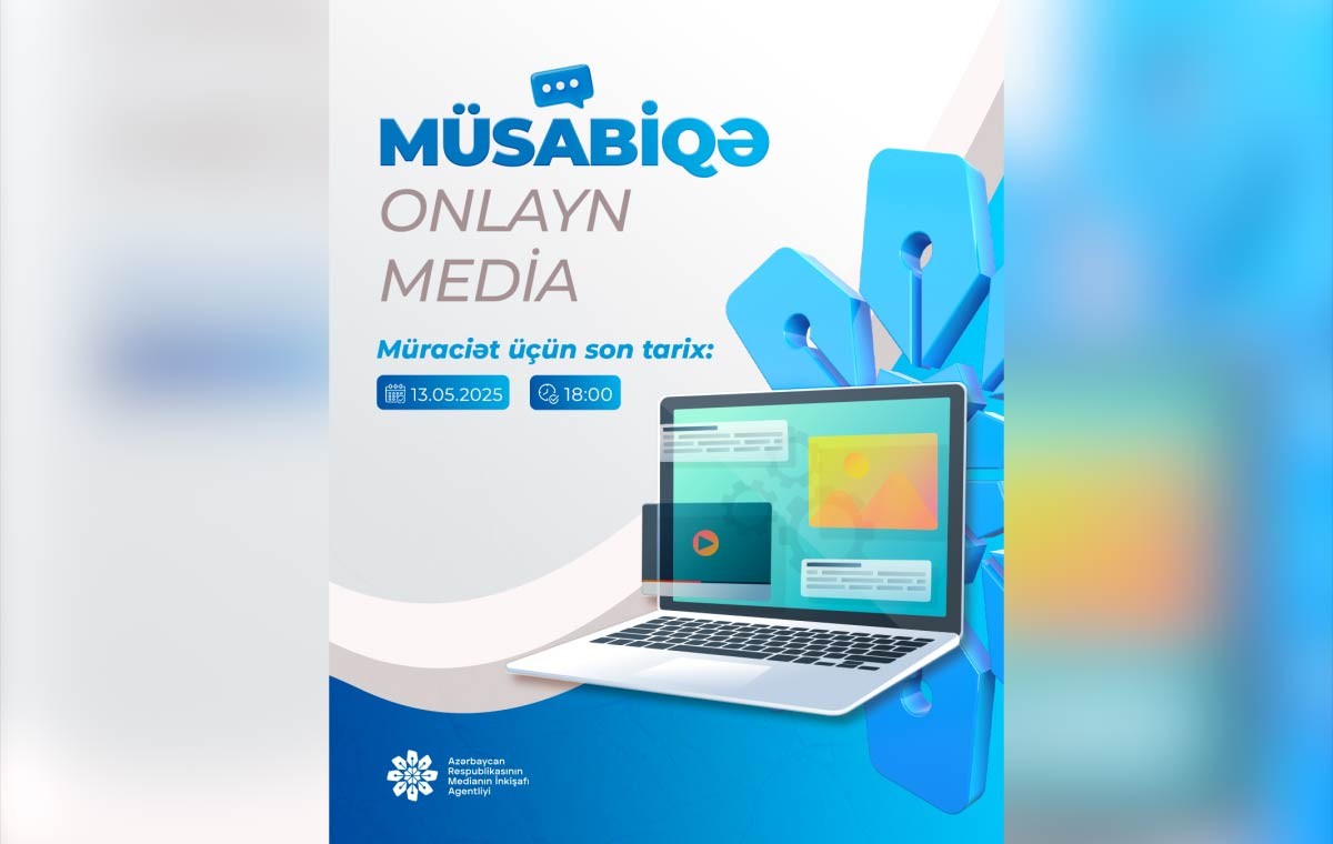 MEDİA qəzetlərə və saytlara dəstək üçün müsabiqə elan etdi
