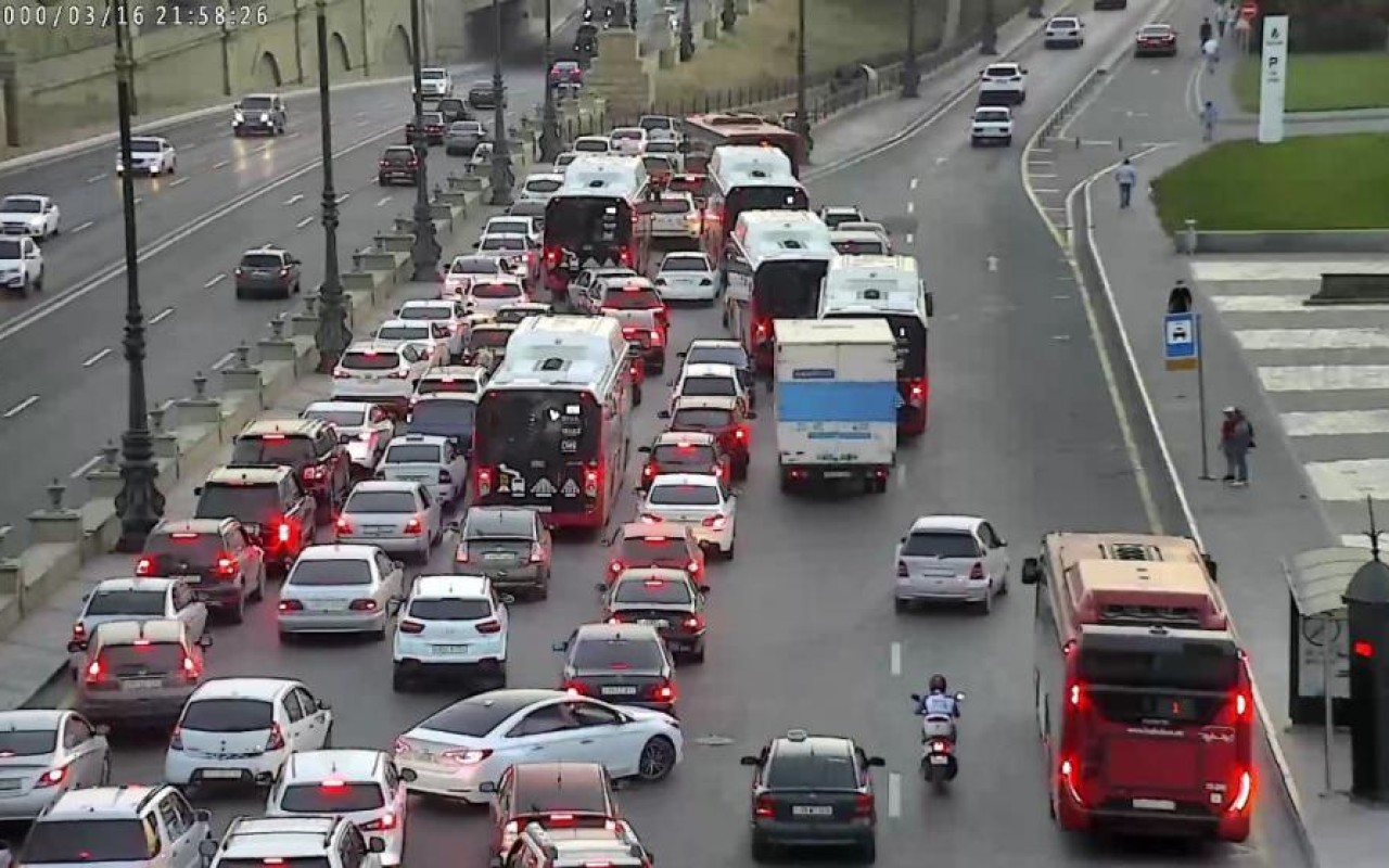 Bu yollarda sıxlıq var -