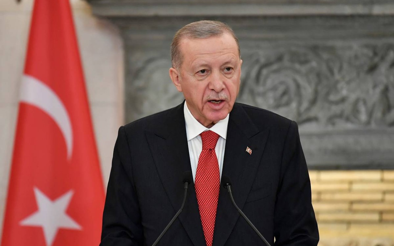Ərdoğanı Qazaxıstanda belə qarşıladılar -
