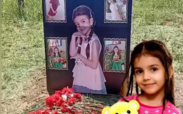 8 yaşlı azərbaycanlı uşaq Rusiyada