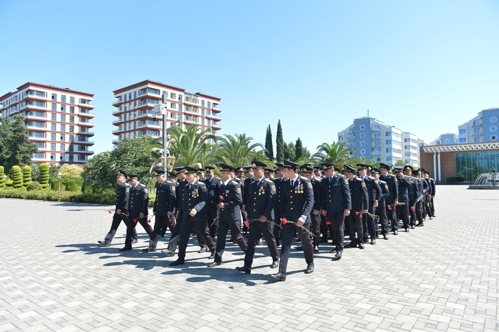 Lənkəranda polisin yaranmasının 108-ci ildönümü qeyd olundu - FOTOLARI