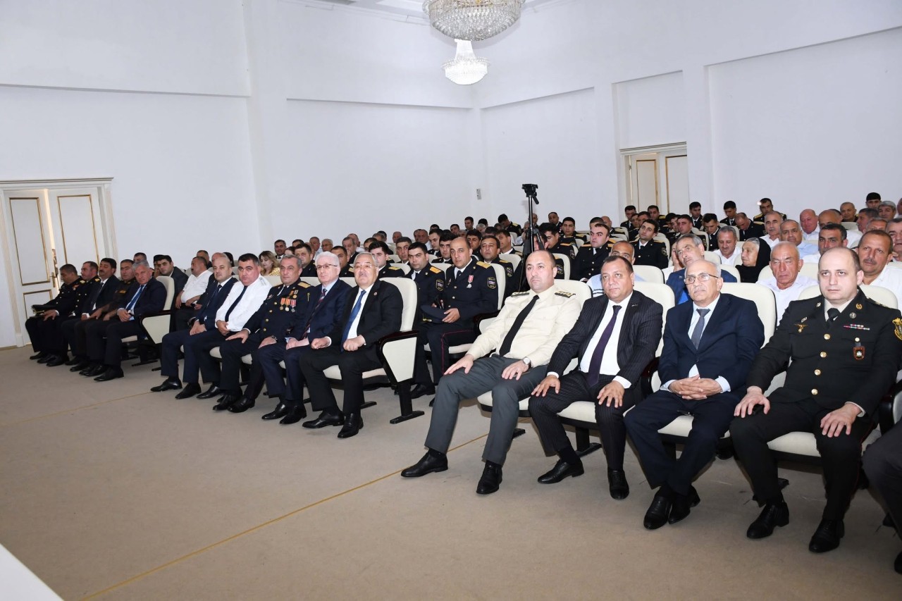 Ağdamda Azərbaycan Polisi Gününə həsr olunmuş tədbir keçirilib - FOTOLAR
