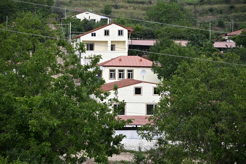 Dövlət başçısı Xocavəndin Quzeyxırman kəndində olub - FOTOLAR (YENİLƏNİB)
