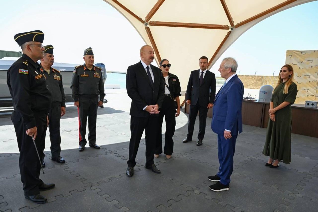 Aziz Yıldırım Prezident İlham Əliyevlə görüşdü - FOTOLAR