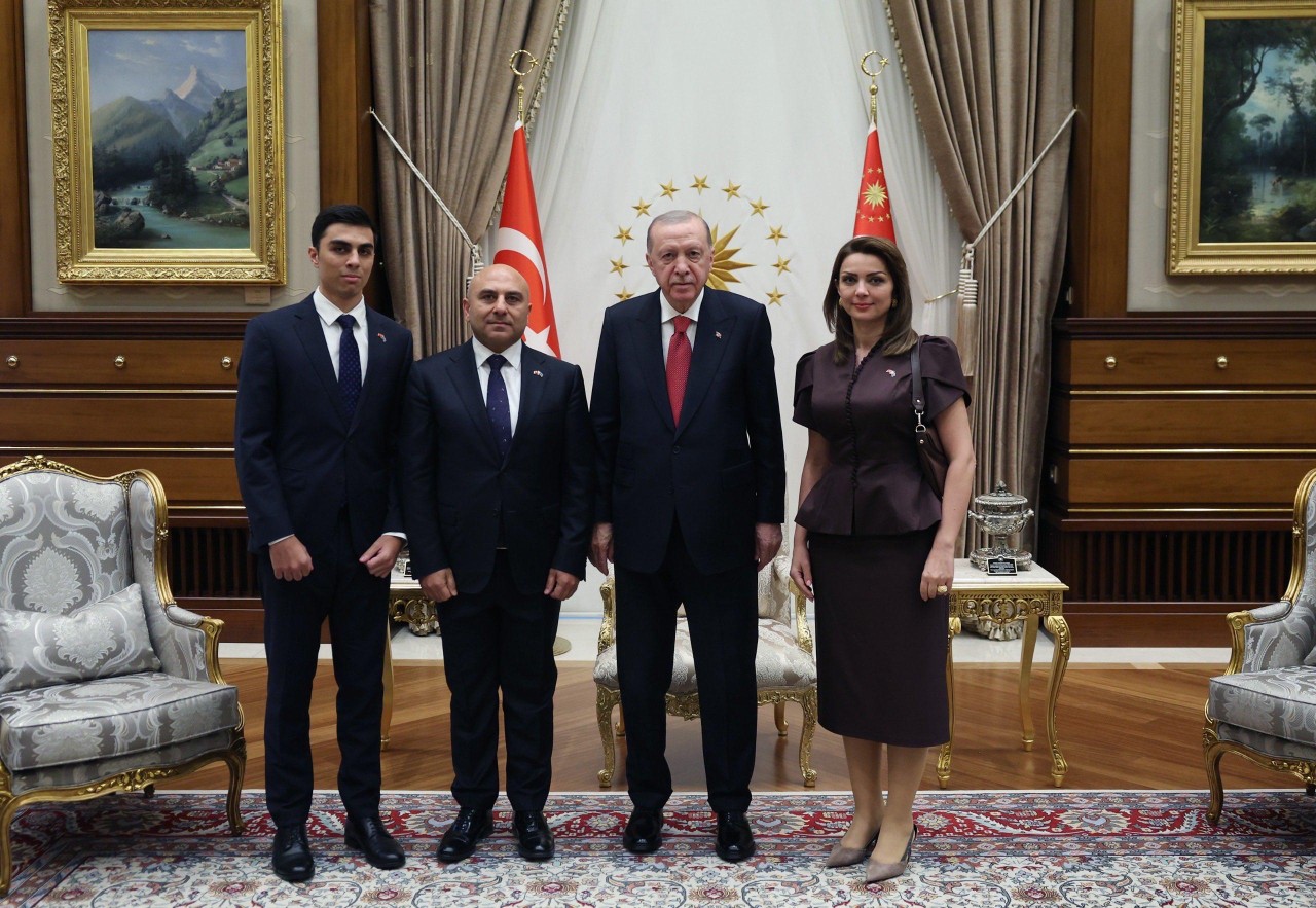 Ərdoğan Azərbaycanın yeni səfirini qəbul etdi - FOTOLAR