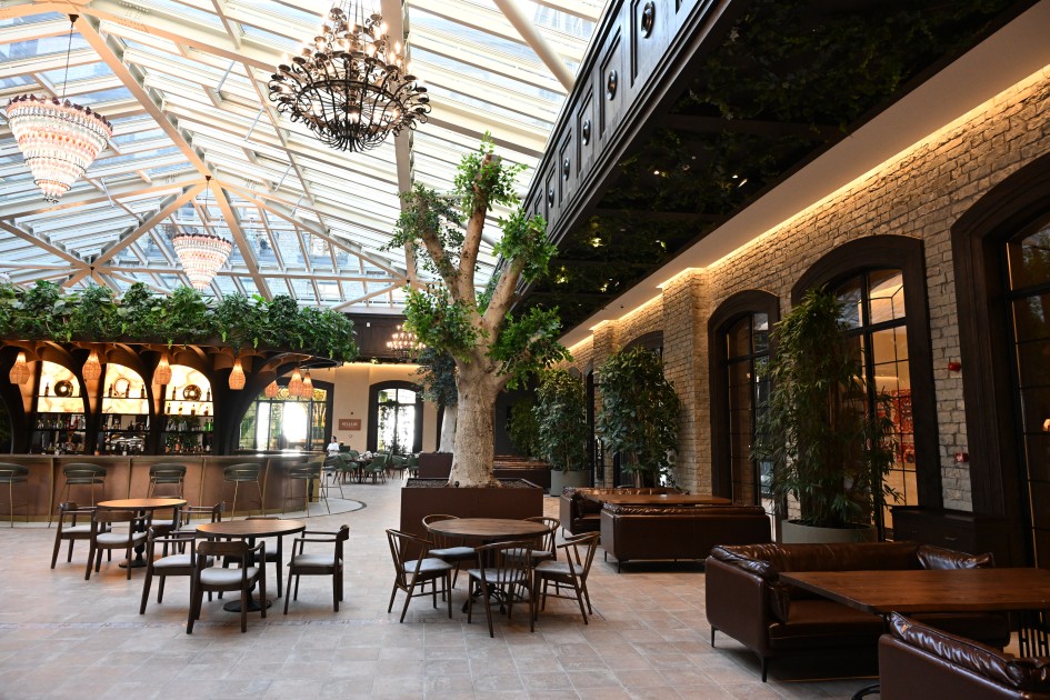 Prezident və xanımı “Meysari Grand Hotel & SPA” kompleksinin açılışında - YENİLƏNİB (FOTOLAR)