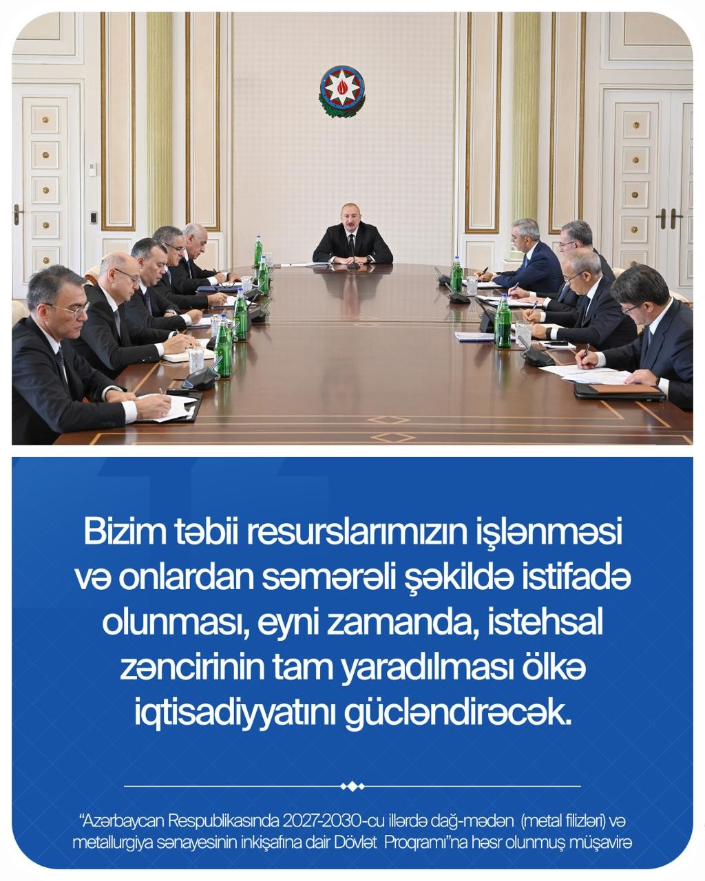Prezidentin çıxışından maraqlı nüanslar - FOTOLAR