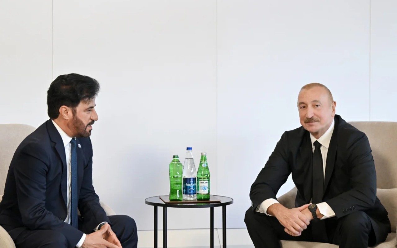 Prezident Məhəmməd Ben Sulayem ilə görüşdü