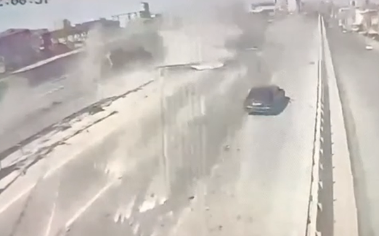 “Masazır dairəsi”ndə ölümlə nəticələnən qəzanın VİDEOSU