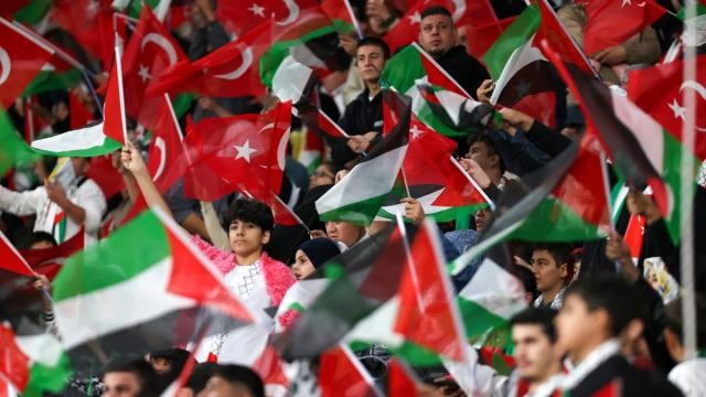 Oyunu Fələstin azad olana qədər təxirə saldılar - FOTOLAR