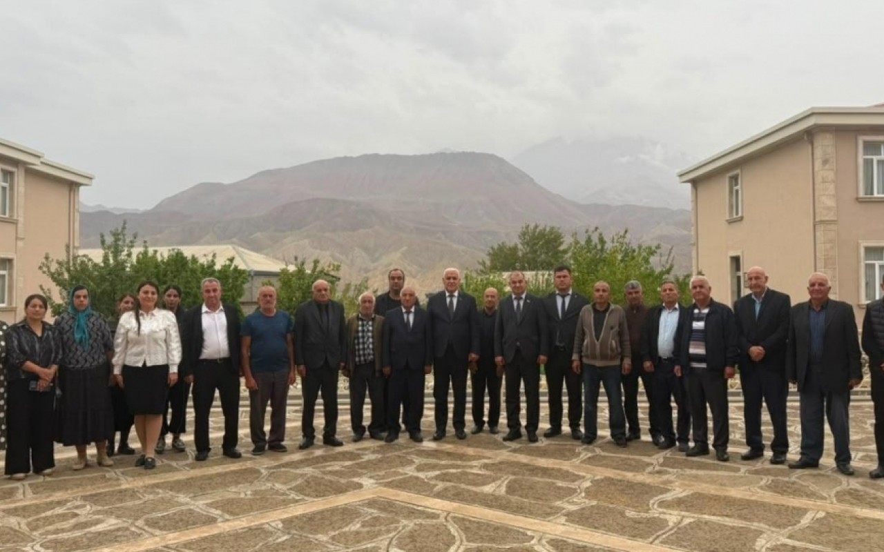 Deputat Vüqar Rəhimzadə Ordubadda seçiciləri ilə görüşüb - FOTOLAR