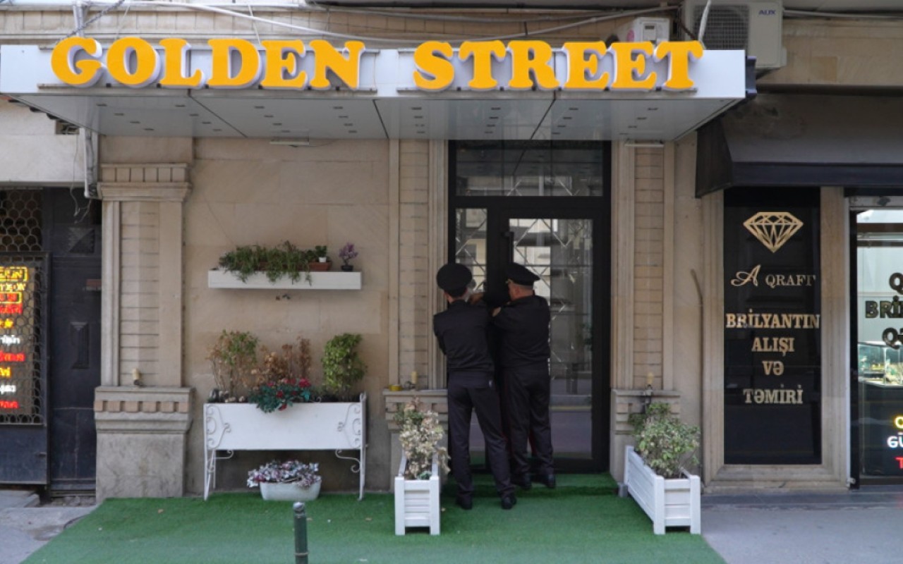 “Golden Street” hotelinin fəaliyyəti dayandırıldı - FOTOLAR