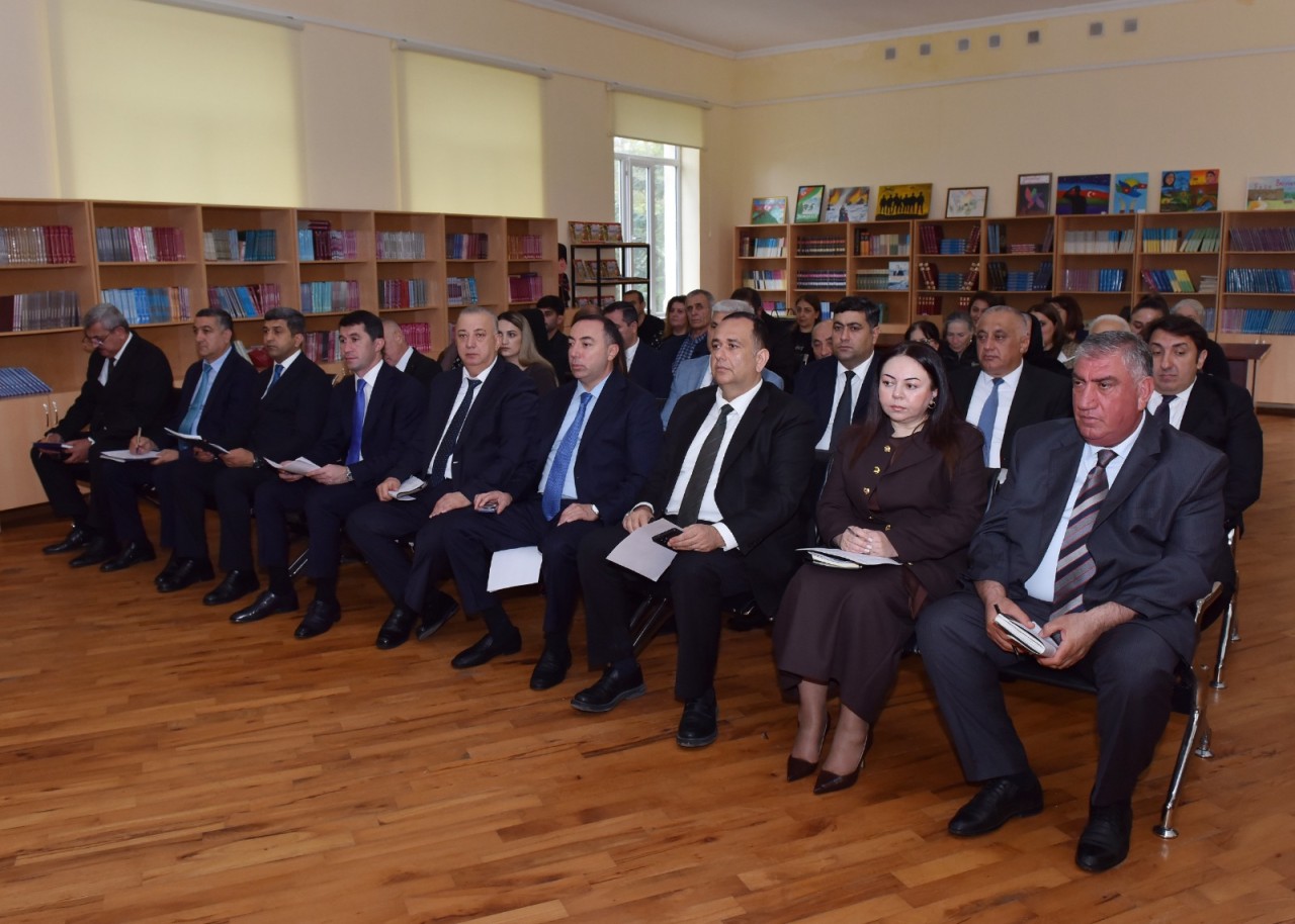 Sumqayıtda növbəti səyyar qəbul keçirilib - Sakinlərin müraciətləri dinlənilib (FOTO)