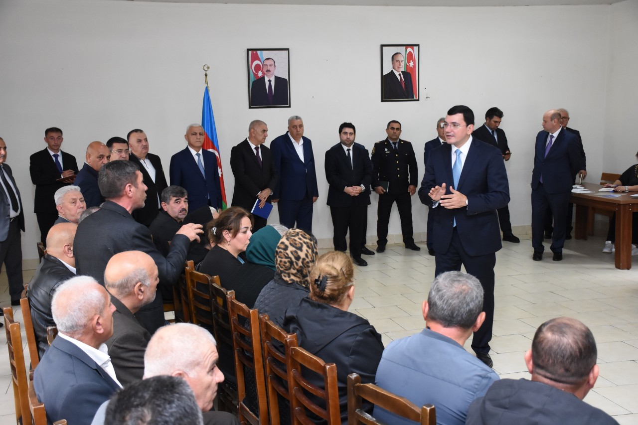 Lökbatanda vətəndaşların səyyar qəbulu keçirildi - FOTOLAR