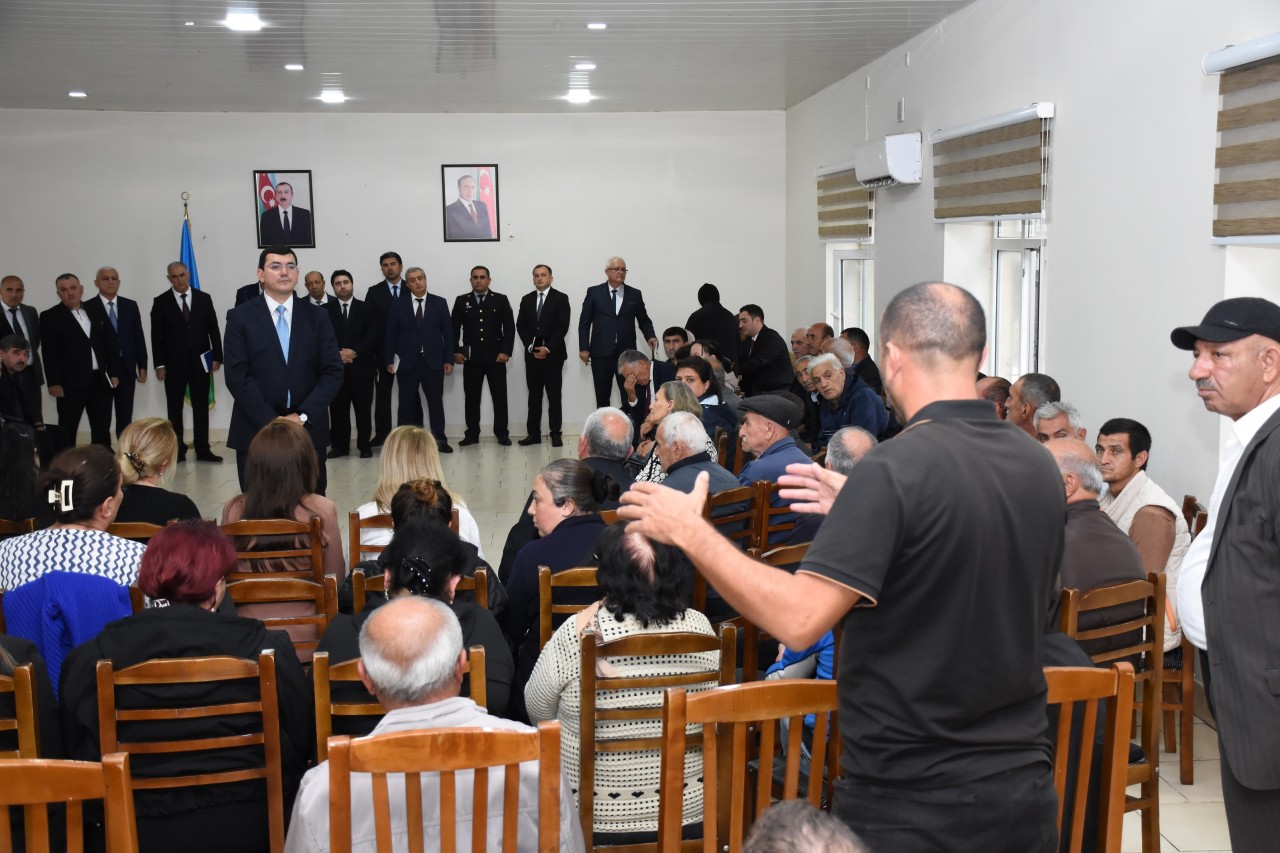 Lökbatanda vətəndaşların səyyar qəbulu keçirildi - FOTOLAR