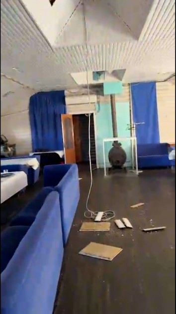 Kiyevə ballistik raketlər atıldı, Azərbaycan restoranı dağıldı (FOTOLAR)