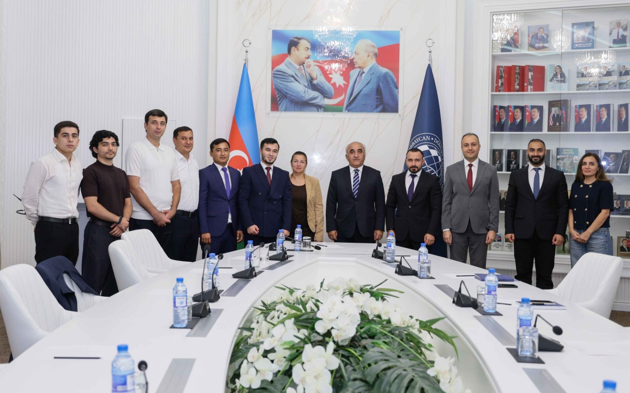 İkili diplom proqramı çərçivəsində əcnəbi tələbələr UNEC-də təhsil alacaqlar - FOTO