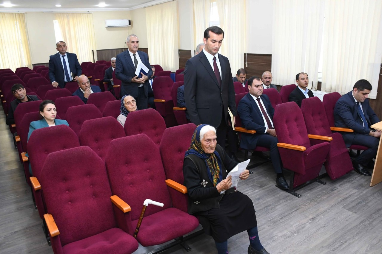 Ağdam RİH-də vətəndaşların növbəti qəbulu keçirilib - FOTOLAR