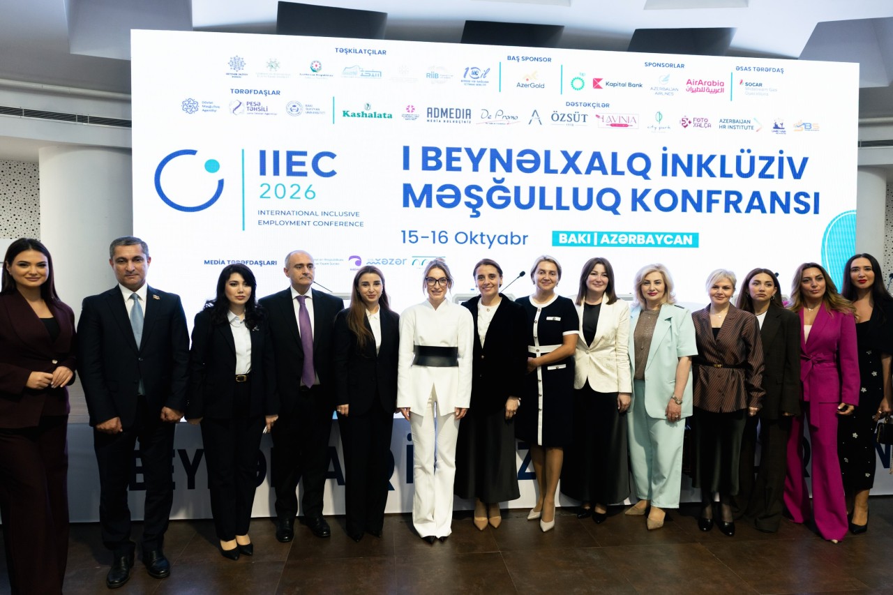 Alyona Əliyeva beynəlxalq inklüziv məşğulluq konfransında - FOTOLAR