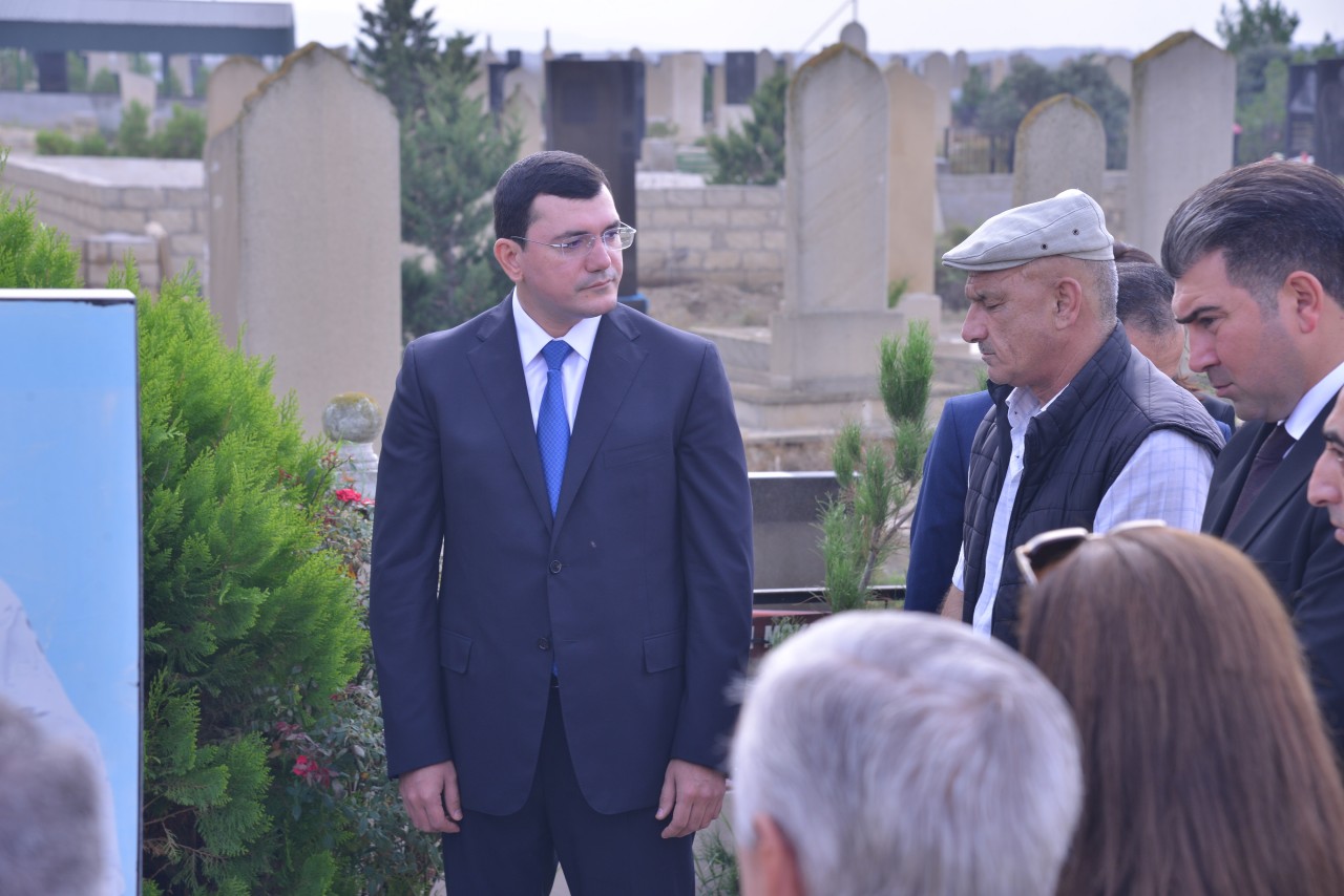 Şəhid Cavanşir Əhmədovun anım mərasimi keçirildi - FOTOLAR