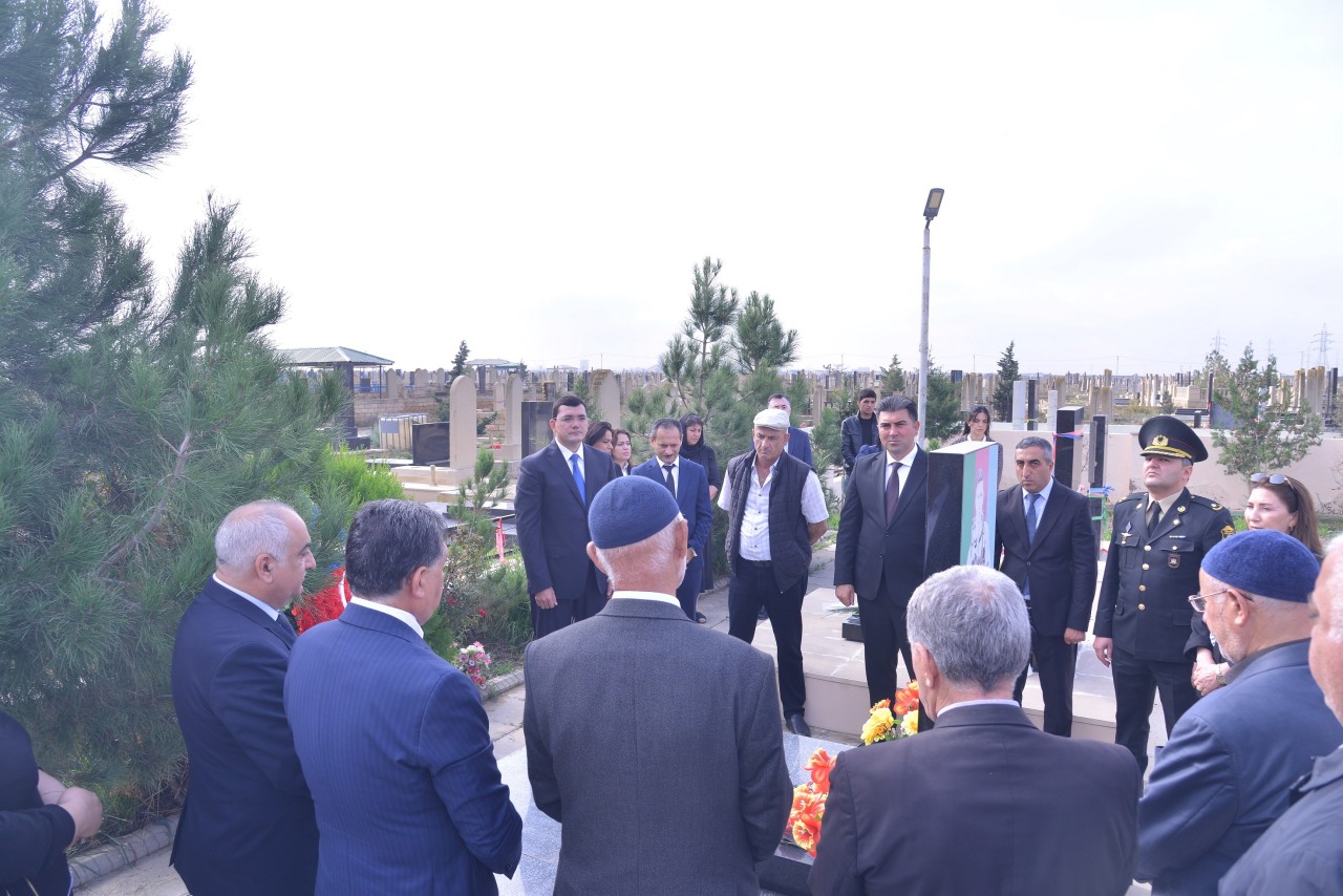 Şəhid Cavanşir Əhmədovun anım mərasimi keçirildi - FOTOLAR