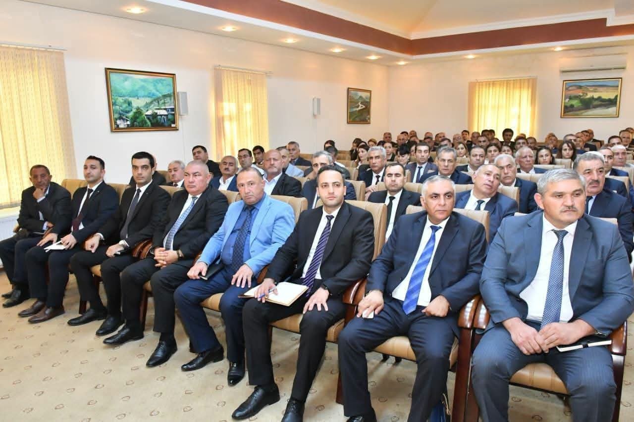 Qubadlı RİH-də YAP-ın VIII Qurultayından irəli gələn vəzifələr müzakirə olunub - FOTOLAR