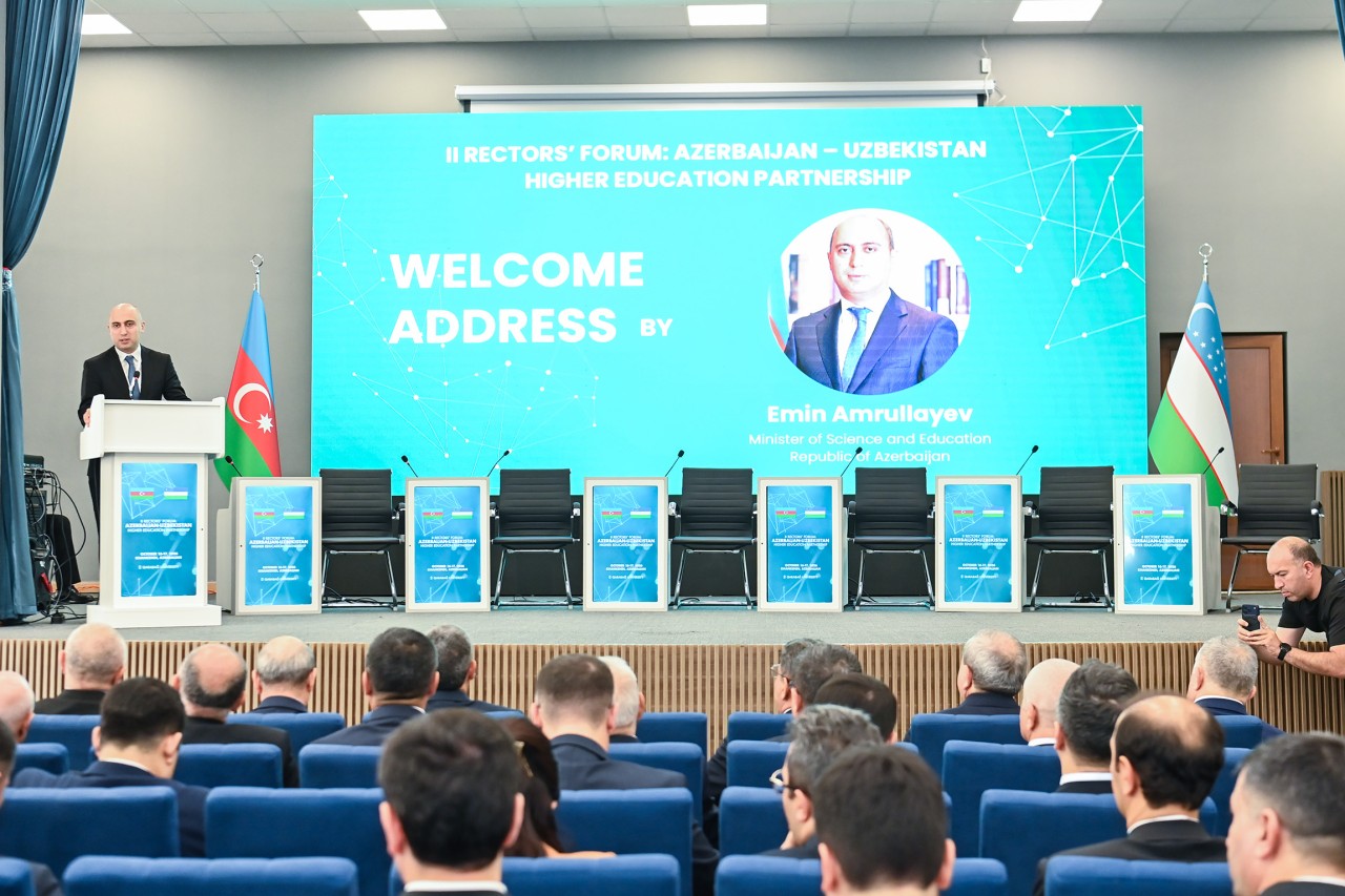 BMU ilə Özbəkistanın iki ali təhsil müəssisəsi arasında memorandumlar imzalandı - FOTOLAR