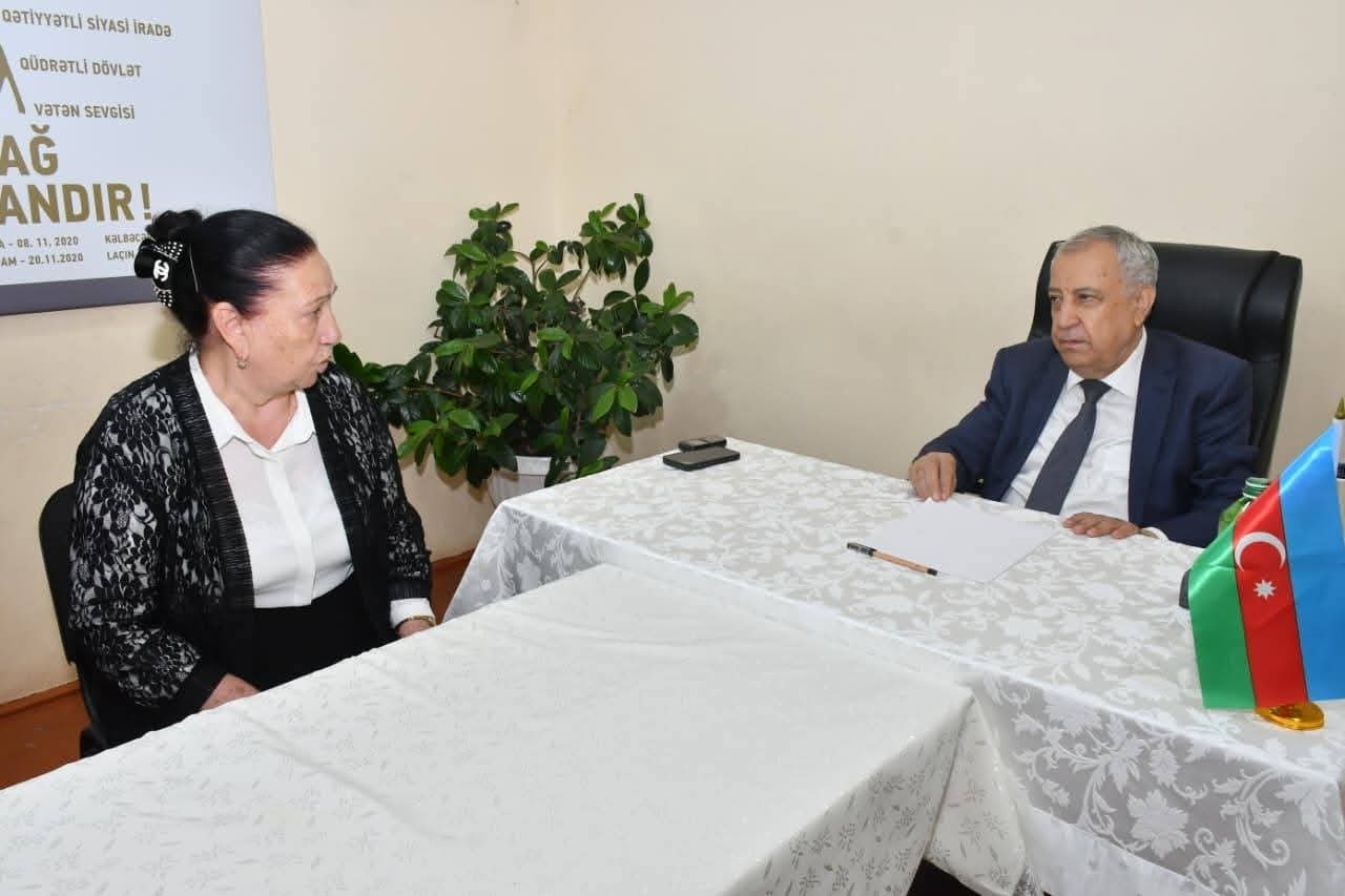 Malik İsaqov sakinlərin problemlərini dinlədi - FOTOLAR