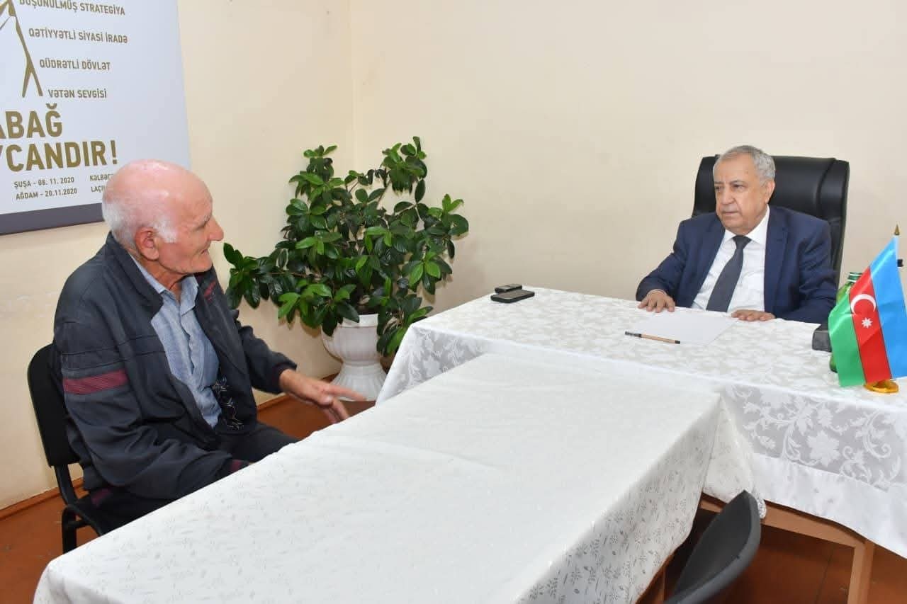 Malik İsaqov sakinlərin problemlərini dinlədi - FOTOLAR