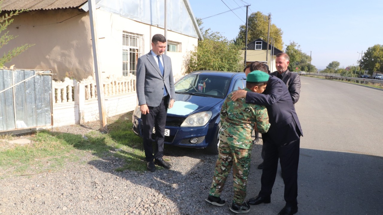 Qazaxda şəhid Teymur Hacıyevin xatirəsi anılıb - FOTOLAR