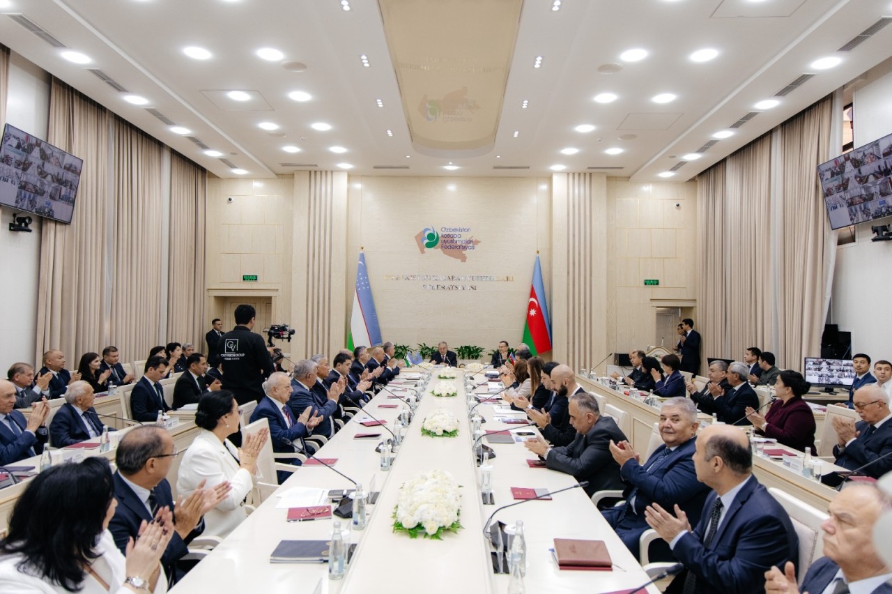 Azərbaycan və Özbəkistan həmkarlar ittifaqları arasında Memorandum imzalandı - FOTOLAR