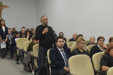 Yasamal RİH başçısı sakinlərlə görüşüb - FOTOLAR