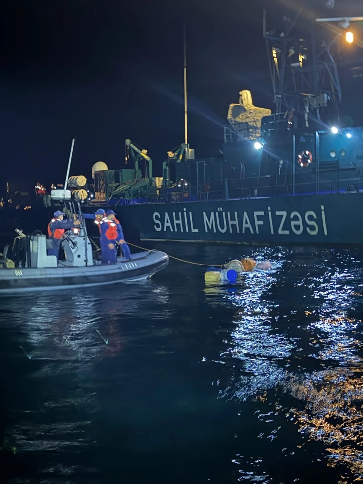 Xəzər dənizinin Azərbaycana aid hissəsində qaçaqmal aşkarlandı 