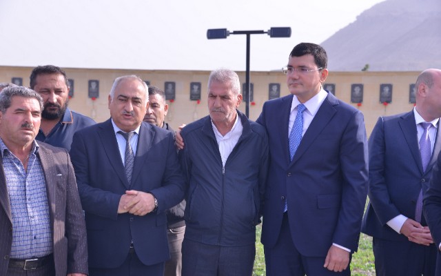 Vətən müharibəsi şəhidinin anım mərasimi keçirildi - FOTOLAR