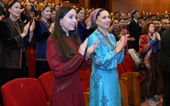 Türkmənistan Dövlət Simfonik Orkestrinin konserti oldu - FOTOLAR