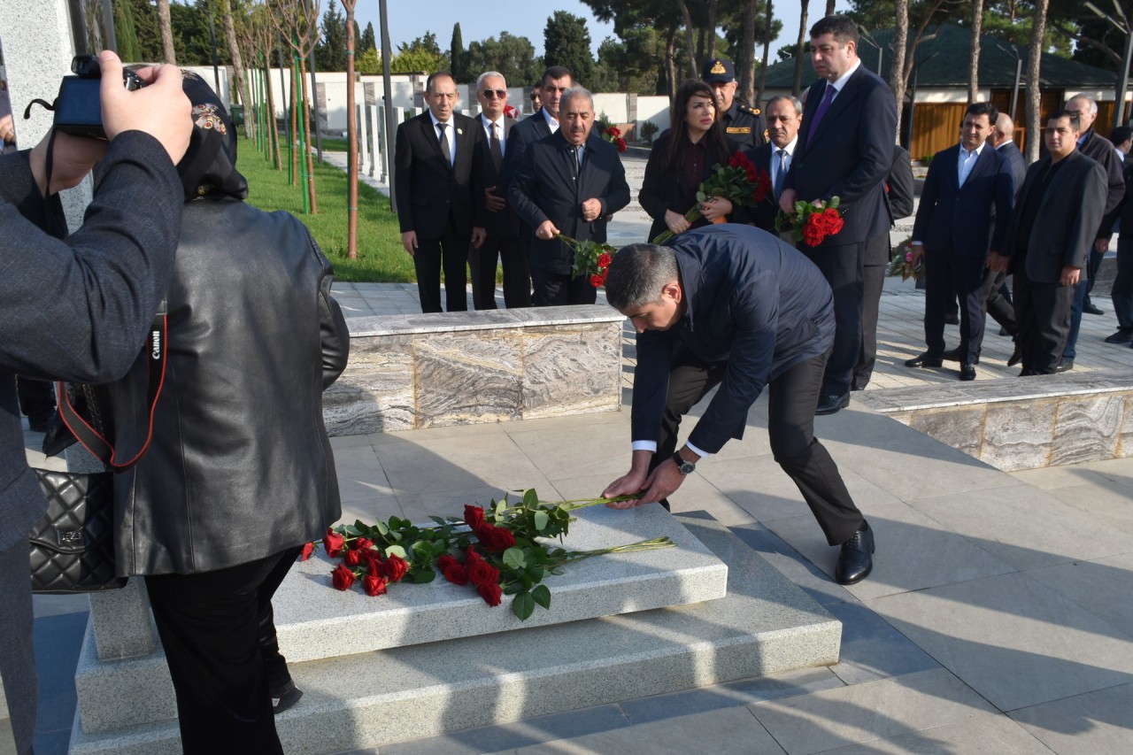 Şəhid Bəxşəliyev Natiqin anım mərasimi keçirildi - FOTOLAR