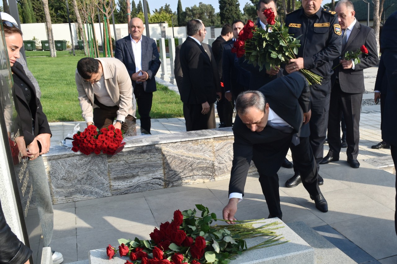 Şəhid Bəxşəliyev Natiqin anım mərasimi keçirildi - FOTOLAR