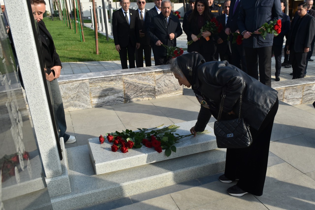 Şəhid Bəxşəliyev Natiqin anım mərasimi keçirildi - FOTOLAR