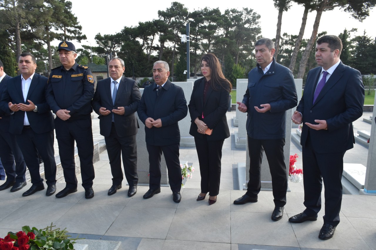 Şəhid Bəxşəliyev Natiqin anım mərasimi keçirildi - FOTOLAR