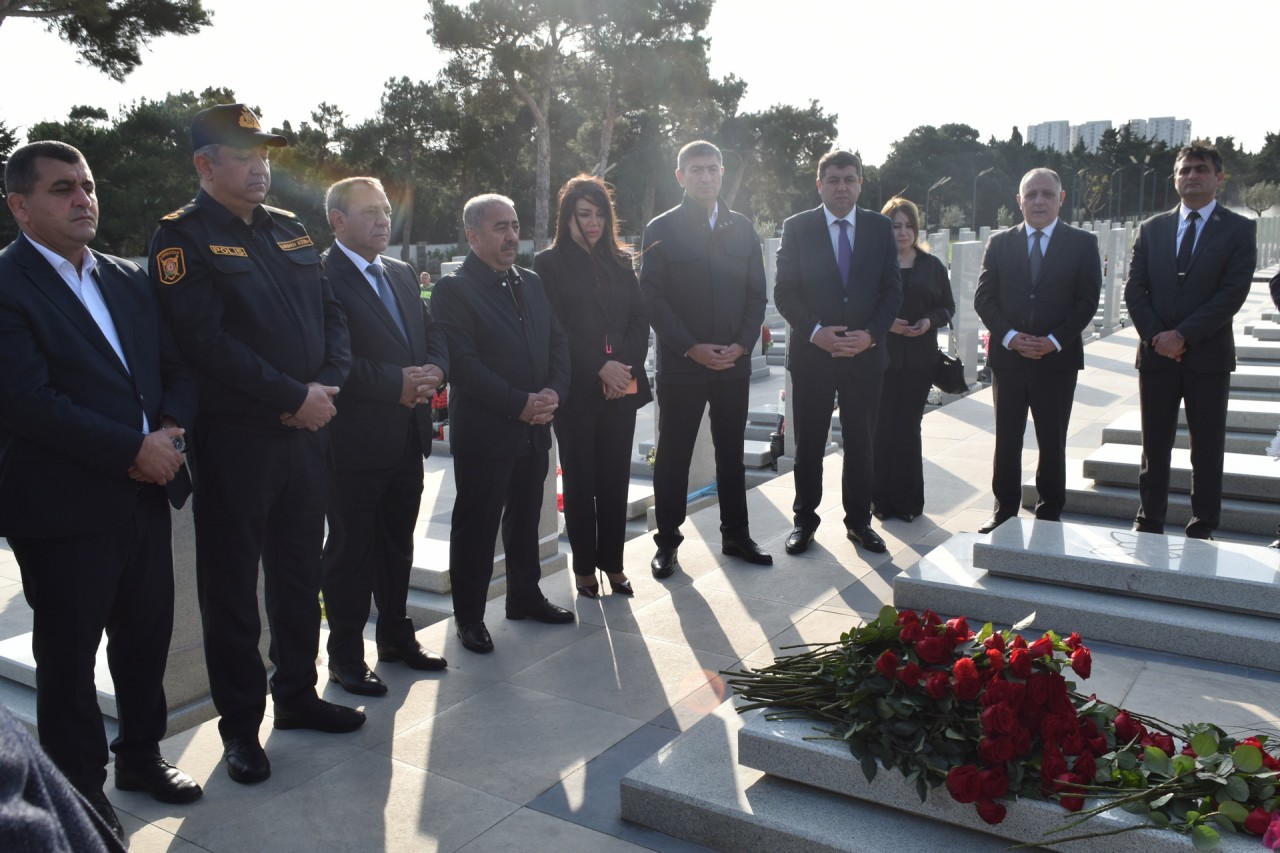 Şəhid Bəxşəliyev Natiqin anım mərasimi keçirildi - FOTOLAR