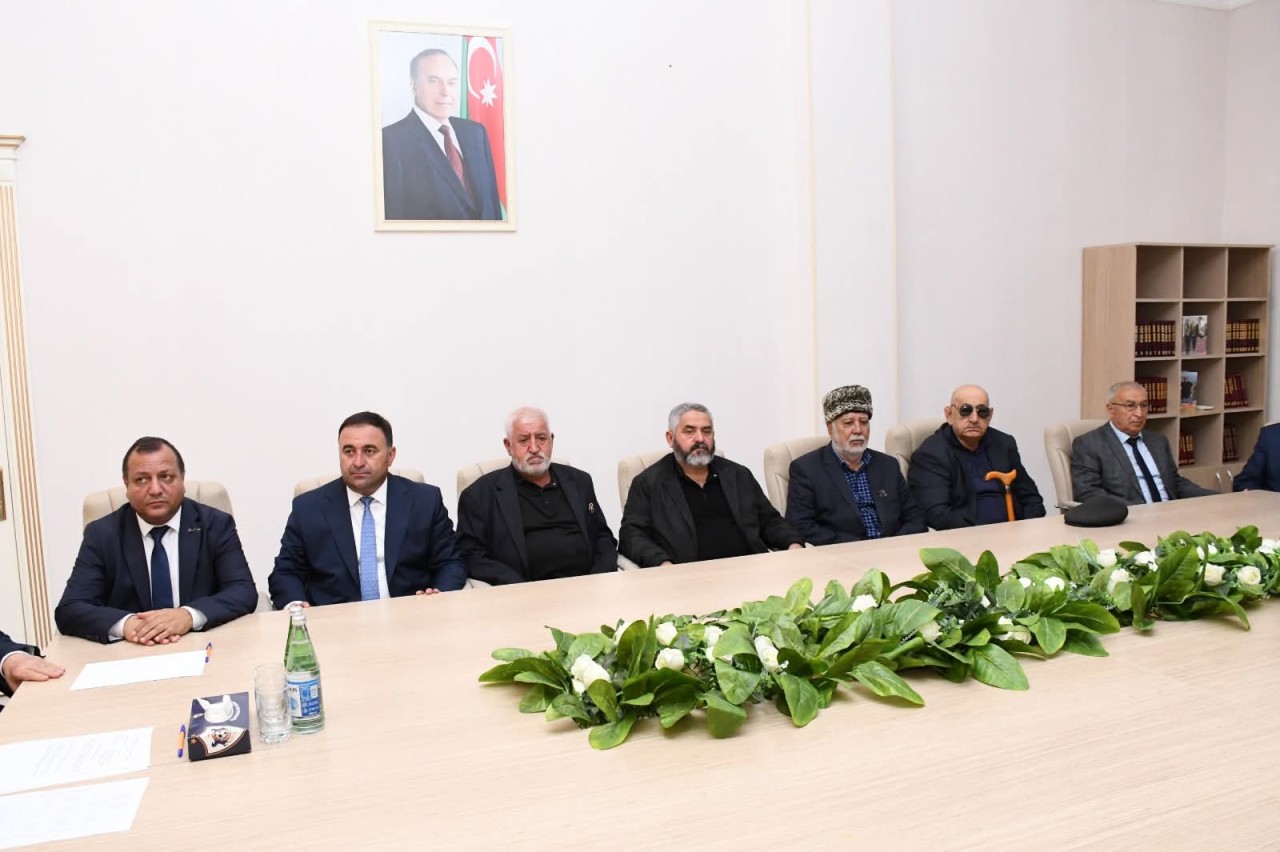 Ağdam Rayon Ağsaqqallar Şurasının hesabat konfransı keçirilib - FOTOLAR
