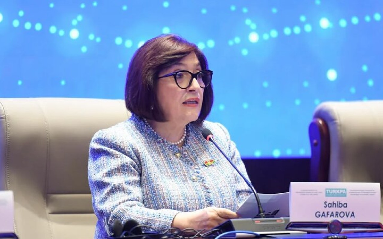 Sahibə Qafarova Bişkekdə parlamentlərarası əməkdaşlığın önəmindən danışdı