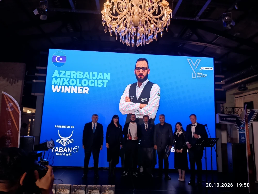 Bakıda ilk dəfə beynəlxalq kulinariya müsabiqəsi keçirildi - FOTOLAR