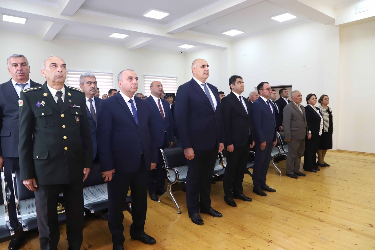 Seymur Orucov şəhidin anım mərasimində iştirak edib - FOTOLAR
