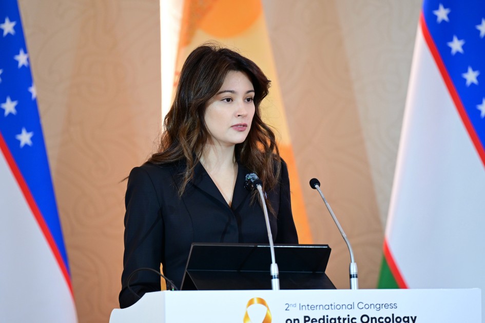 Leyla Əliyeva konqresdə çıxış etdi - FOTOLAR