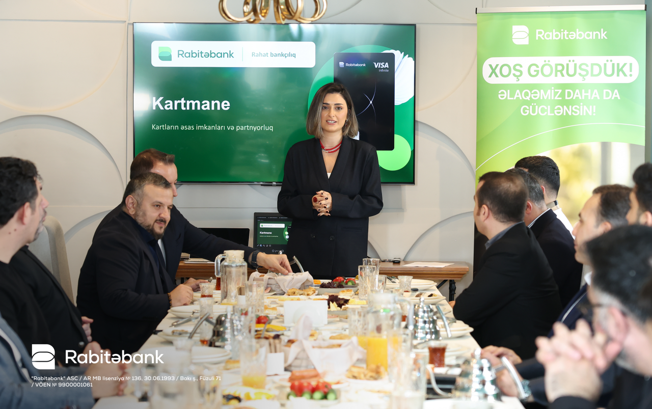 "Rabitəbank" partnyorları ilə görüş keçirib - FOTOLAR