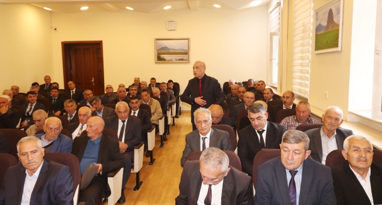 Qazax Rayon Ağsaqqallar Şurasına yeni sədr seçilib - FOTOLAR