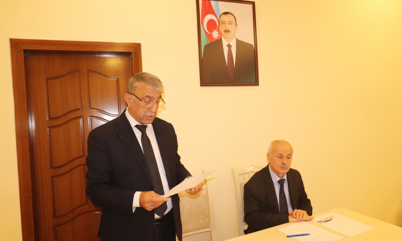 Qazax Rayon Ağsaqqallar Şurasına yeni sədr seçilib - FOTOLAR