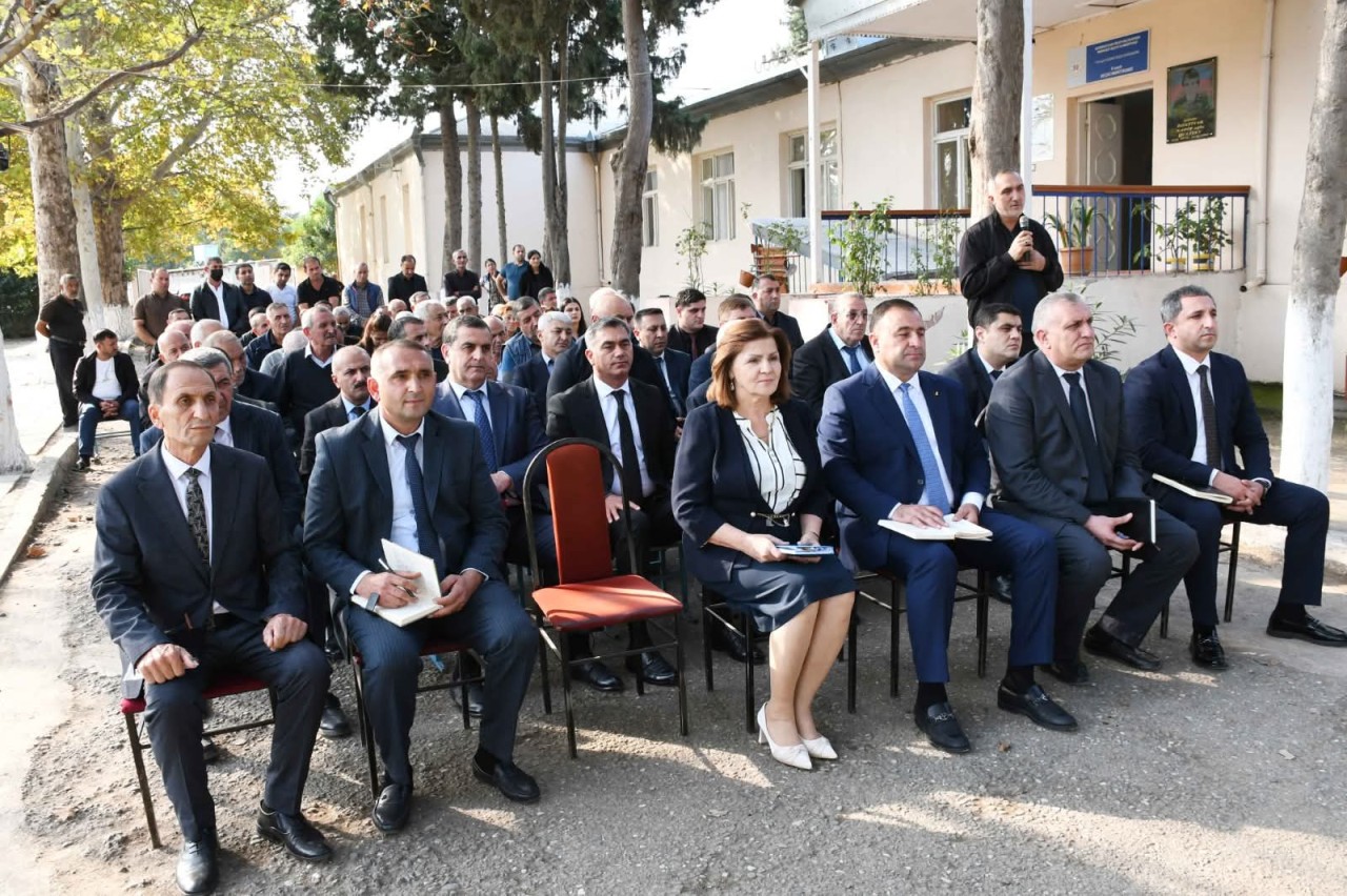 Ağdamın icra başçısı Vaqif Həsənov İmamqulubəyli kəndində - FOTOLAR