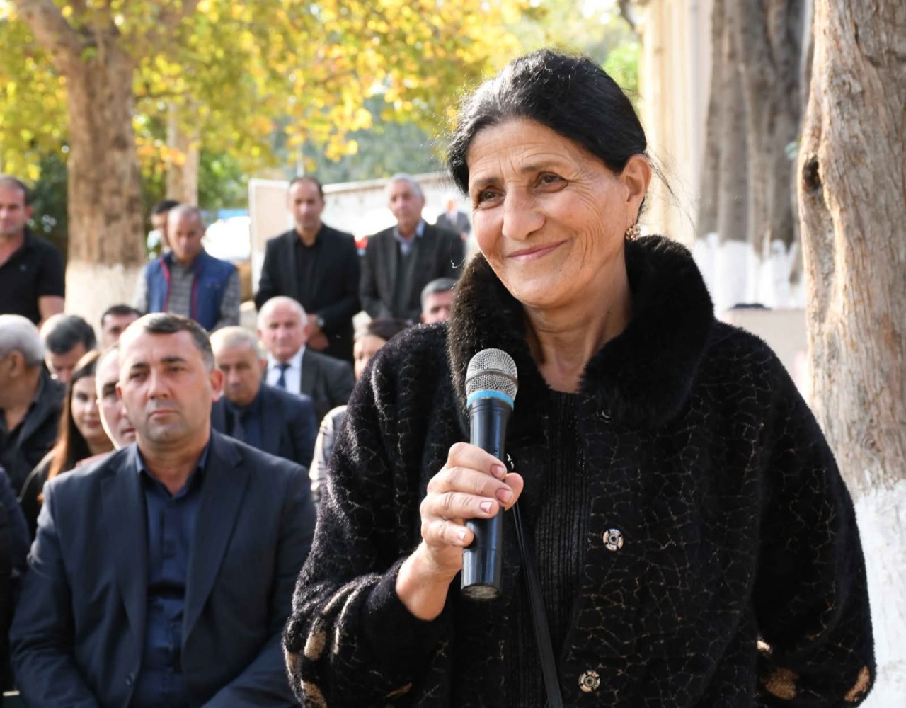 Ağdamın icra başçısı Vaqif Həsənov İmamqulubəyli kəndində - FOTOLAR